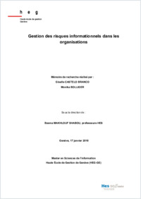 Mémoire de recherche